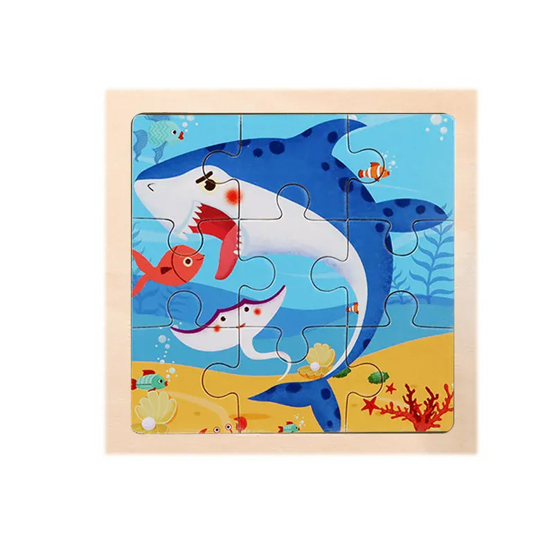puzzle enfant educatif I boutique1one Shark / CHINA