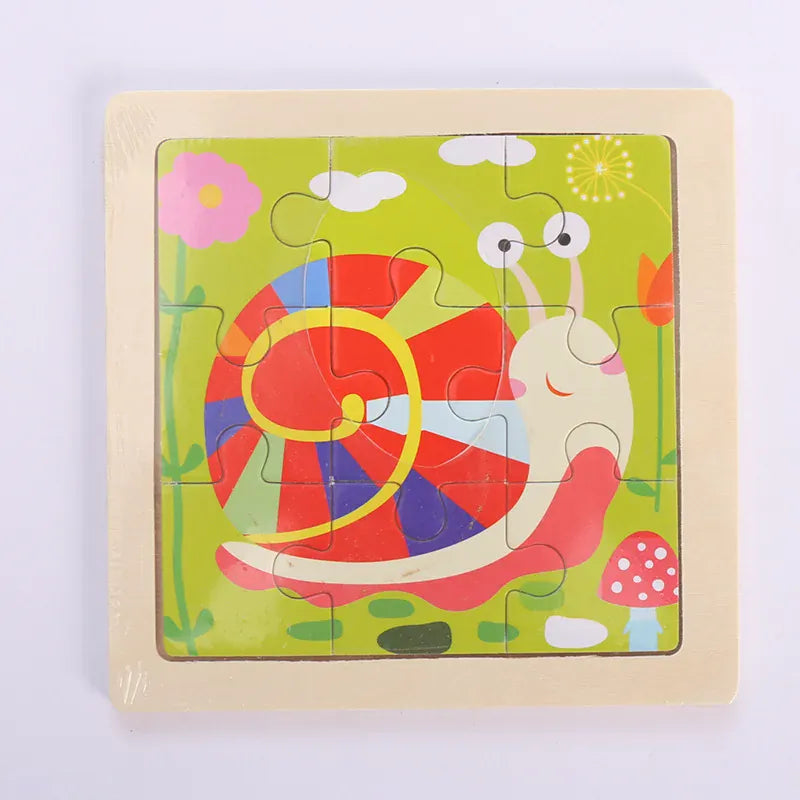 puzzle enfant educatif I boutique1one Snail / CHINA