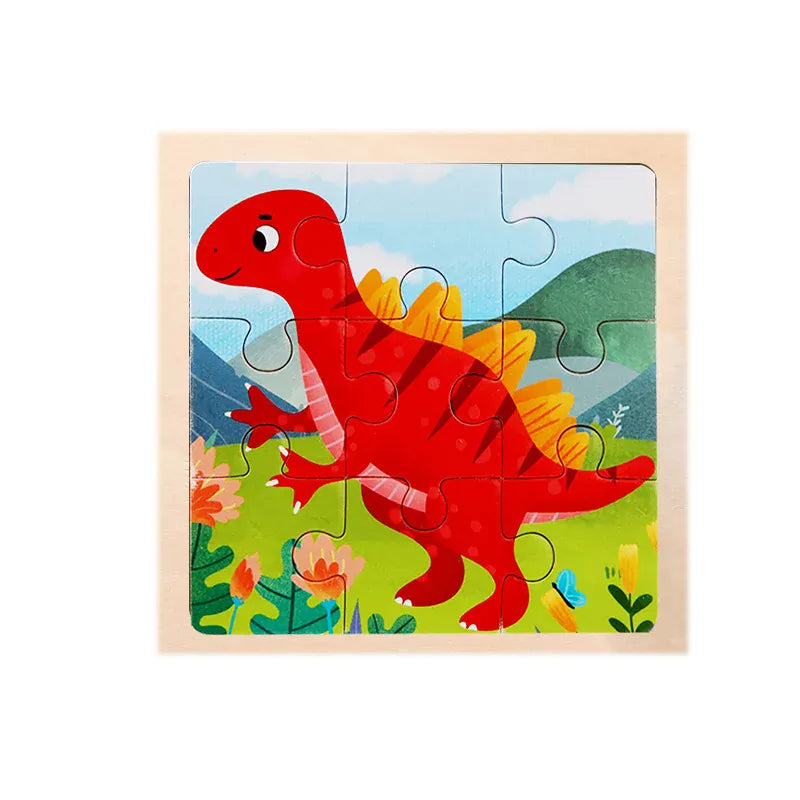 puzzle enfant educatif I boutique1one Stegosaurus / CHINA