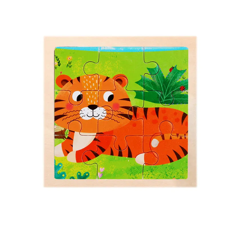 puzzle enfant educatif I boutique1one Tiger / CHINA