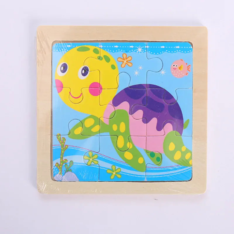 puzzle enfant educatif I boutique1one Turtle / CHINA