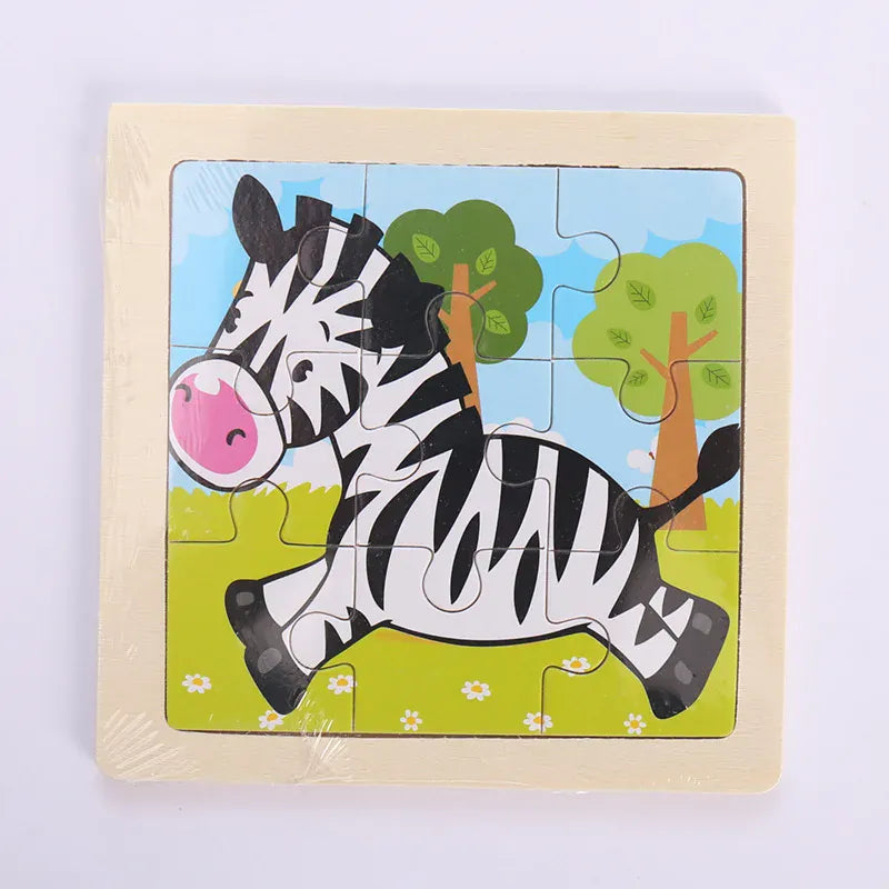 puzzle enfant educatif I boutique1one Zebra / CHINA