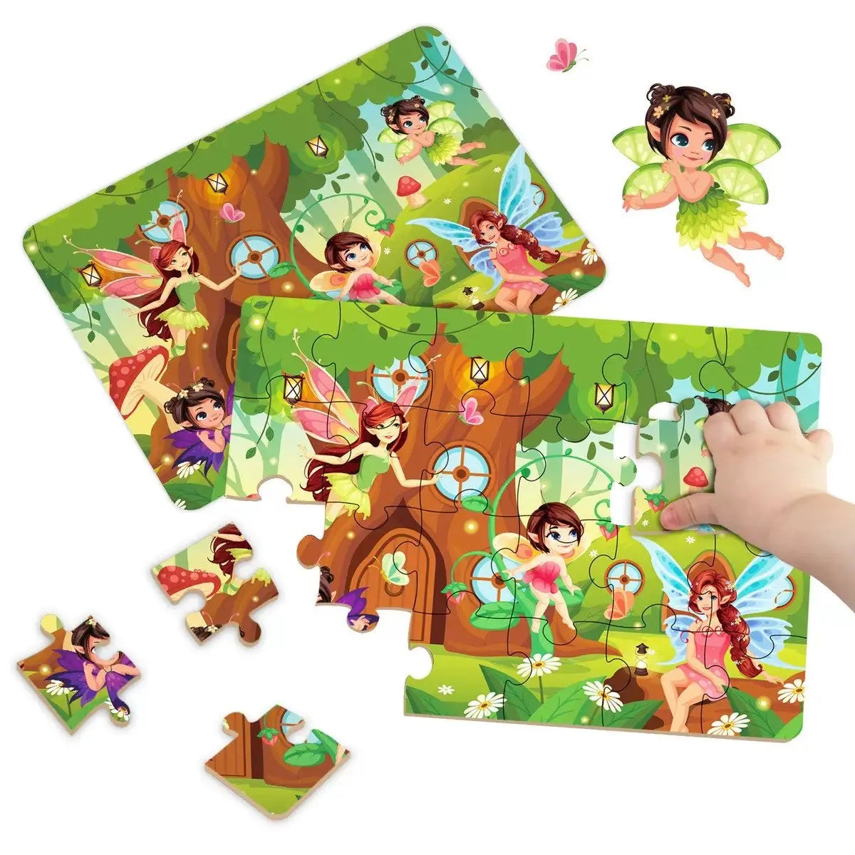 puzzle enfant jungle et mer I boutique1one 1set 3