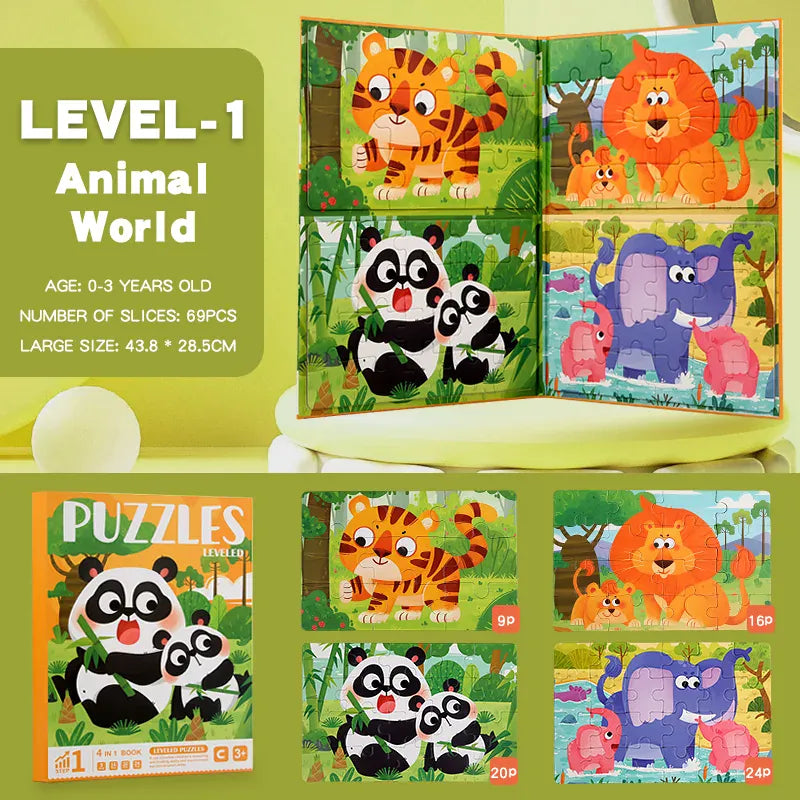 puzzle enfant magnétique I boutique1one Red