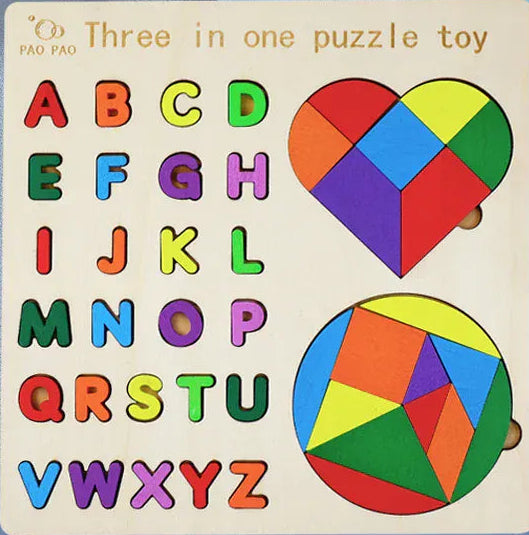 puzzle enfant pour développement cognitif I boutique1one alphabet