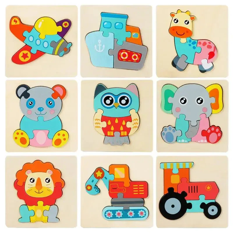 puzzle éveil animaux et autres I boutique1one