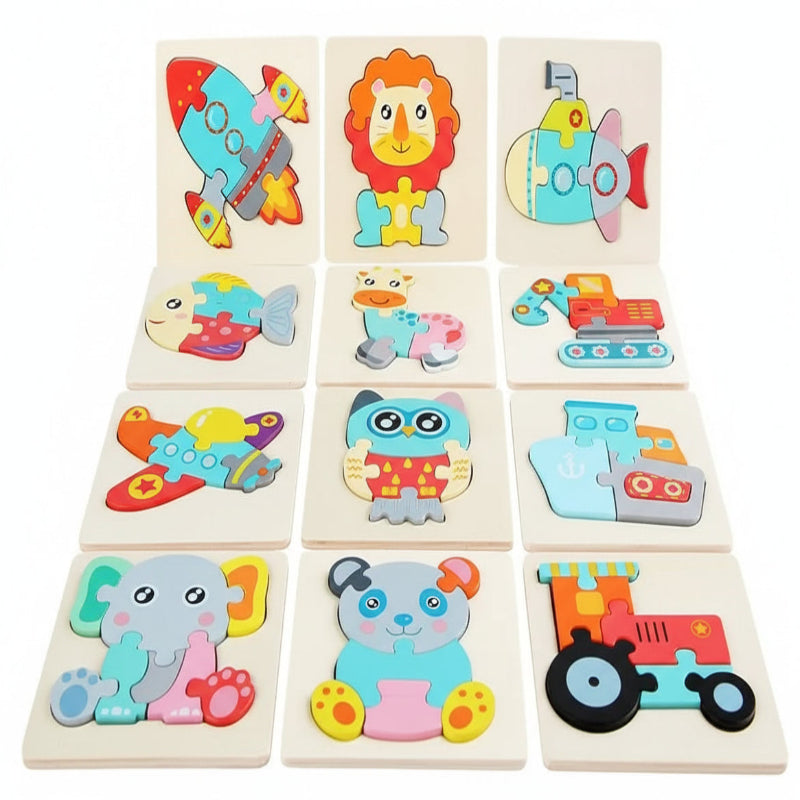 puzzle éveil animaux et autres I boutique1one