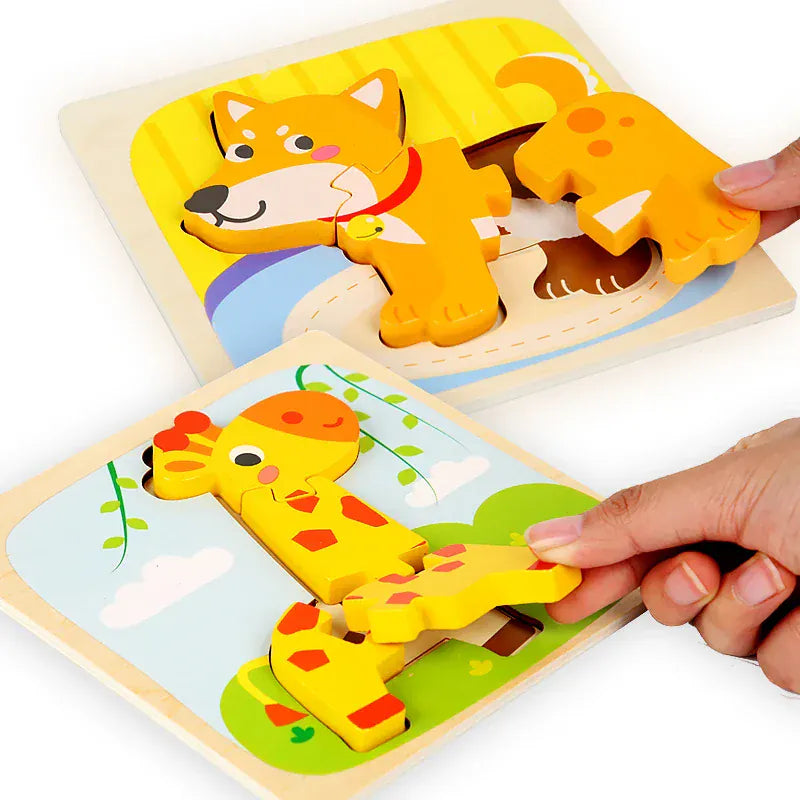 puzzle éveil animaux I boutique1one