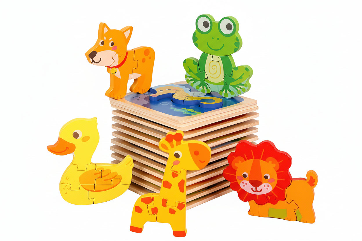 puzzle éveil animaux I boutique1one
