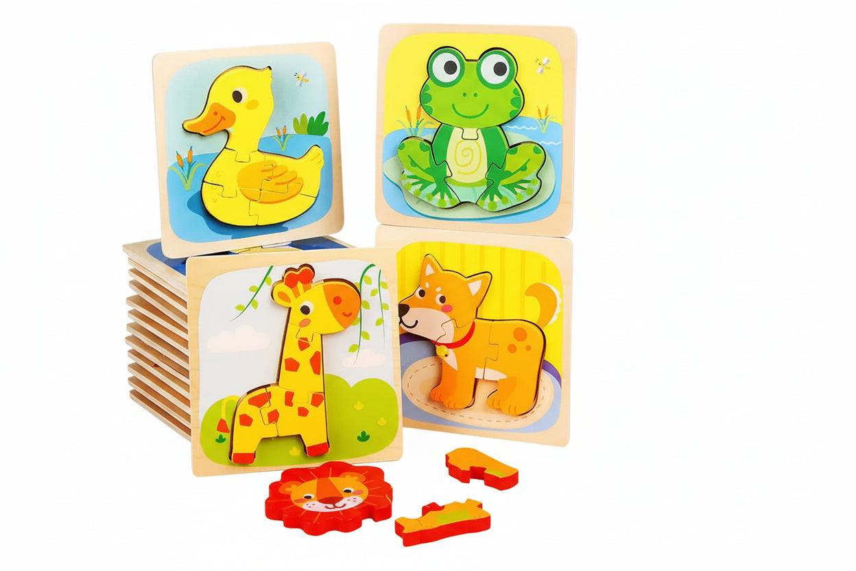 puzzle éveil animaux I boutique1one