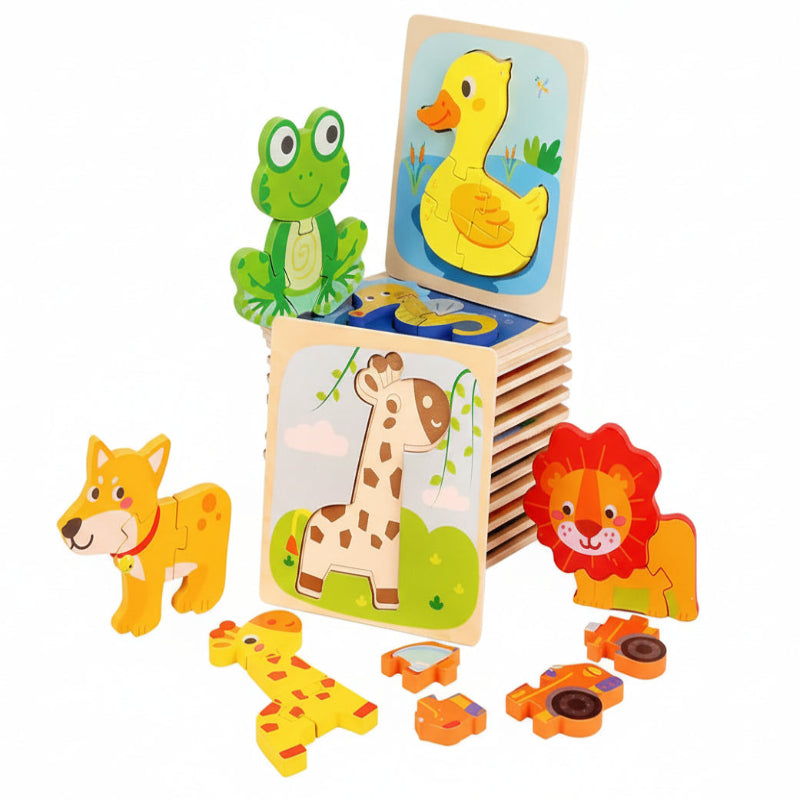 puzzle éveil animaux I boutique1one