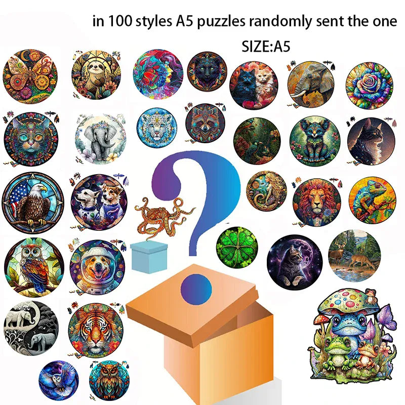 puzzle fleur de cerisier I boutique1one TT-mystery box -A5