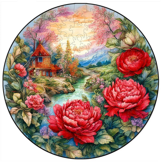 puzzle fleur de cerisier I boutique1one TT-YPAN-6280-A3