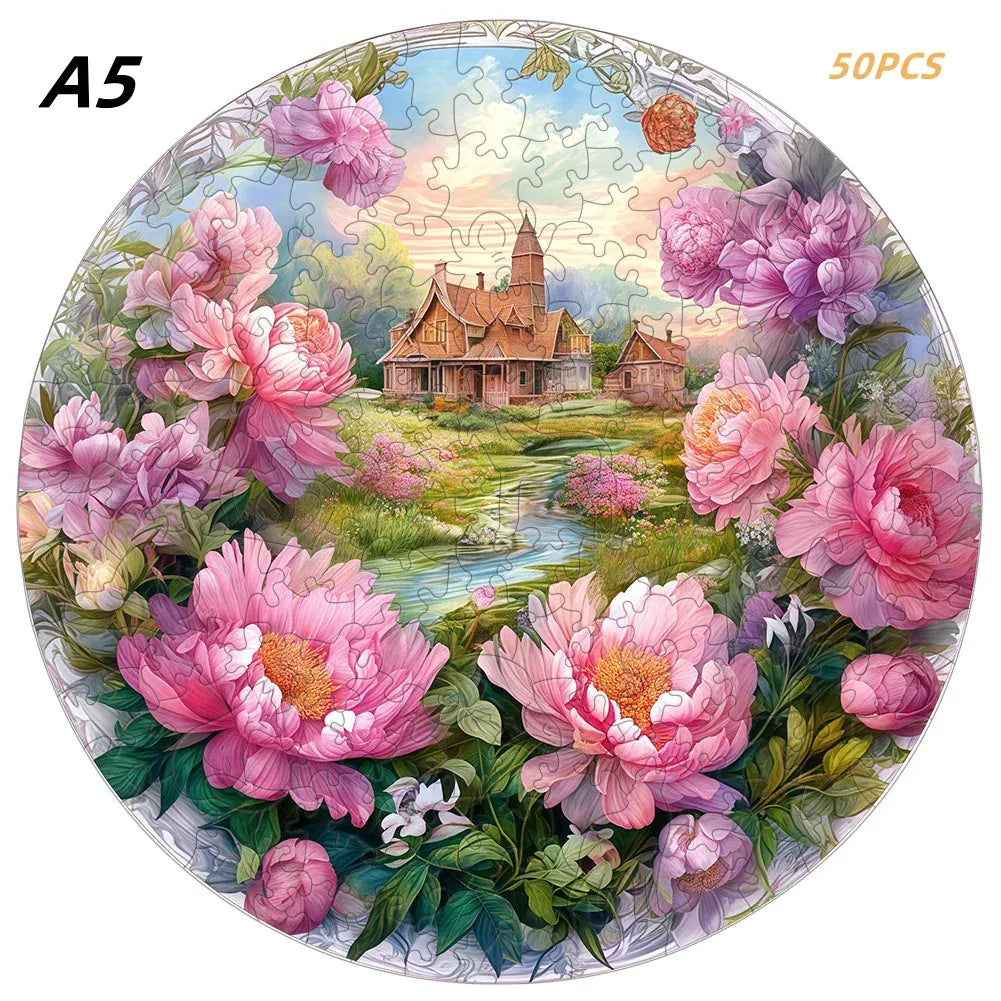 puzzle fleur de cerisier I boutique1one TT-YPAN-6285-A5