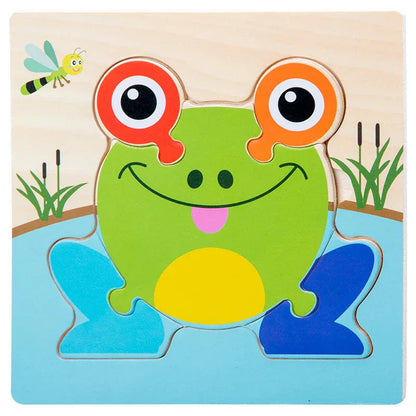 puzzle forme originale I Full Puzzle GRENOUILLE