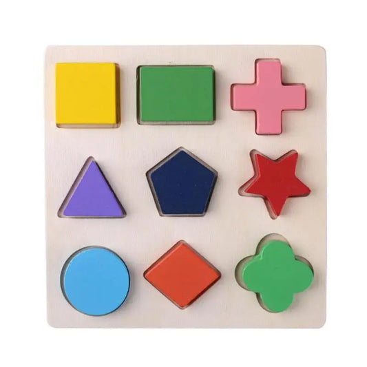 puzzle géométrique coloré I boutique1one A