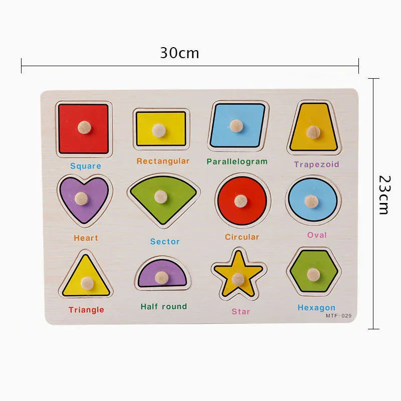 puzzle géometrique coloré I boutique1one HH094
