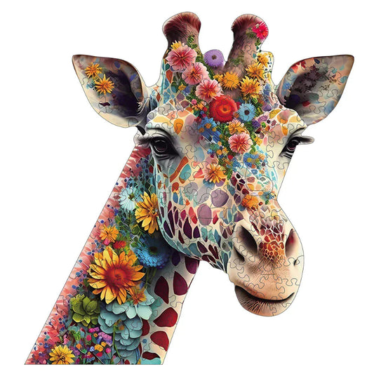 puzzle girafe colorée I boutique1one