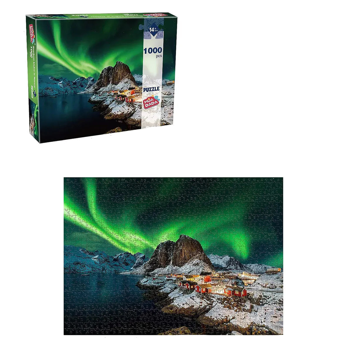 puzzle hivernale I boutique1one Northern Lights