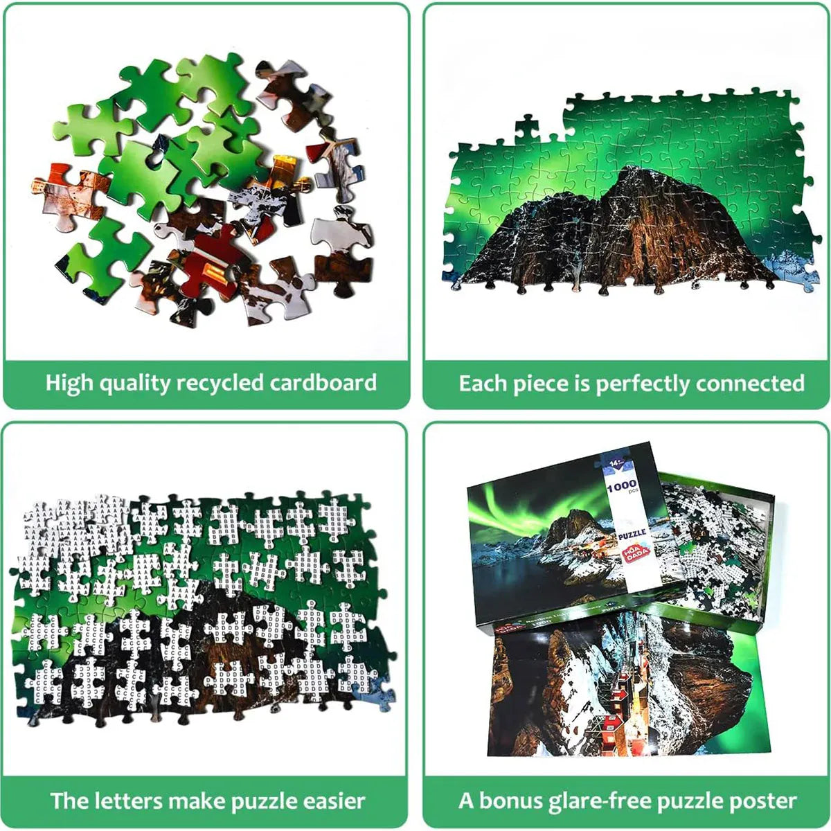 puzzle hivernale I boutique1one Northern Lights