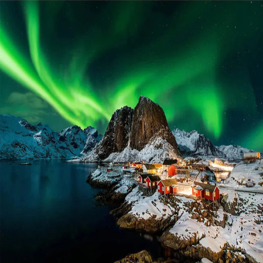 puzzle hivernale I boutique1one Northern Lights