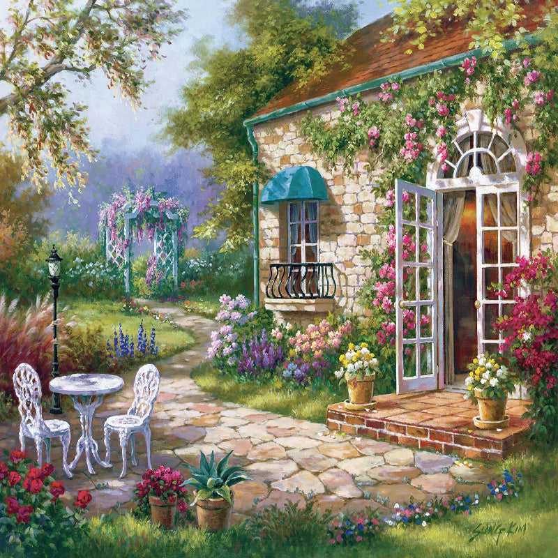 puzzle jardin fleuris I boutique1one 1000 Pieces Garden