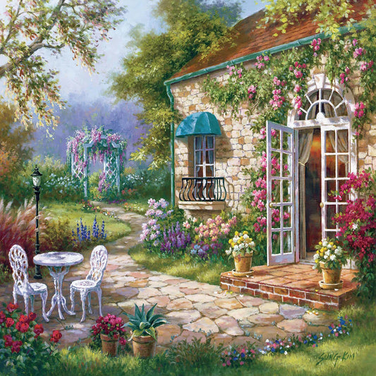 puzzle jardin fleuris I boutique1one 1000 Pieces Garden