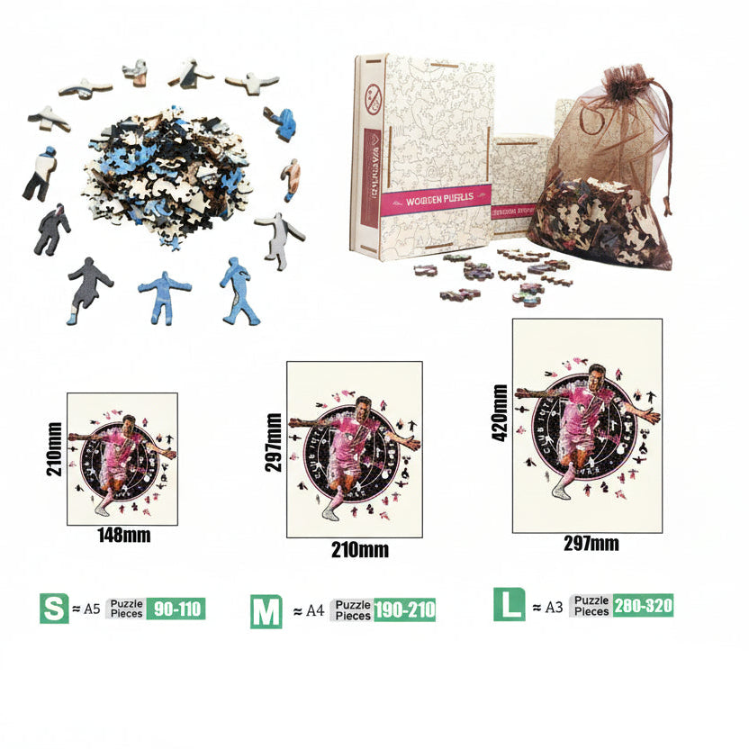 puzzle joueur de foot I boutique1one