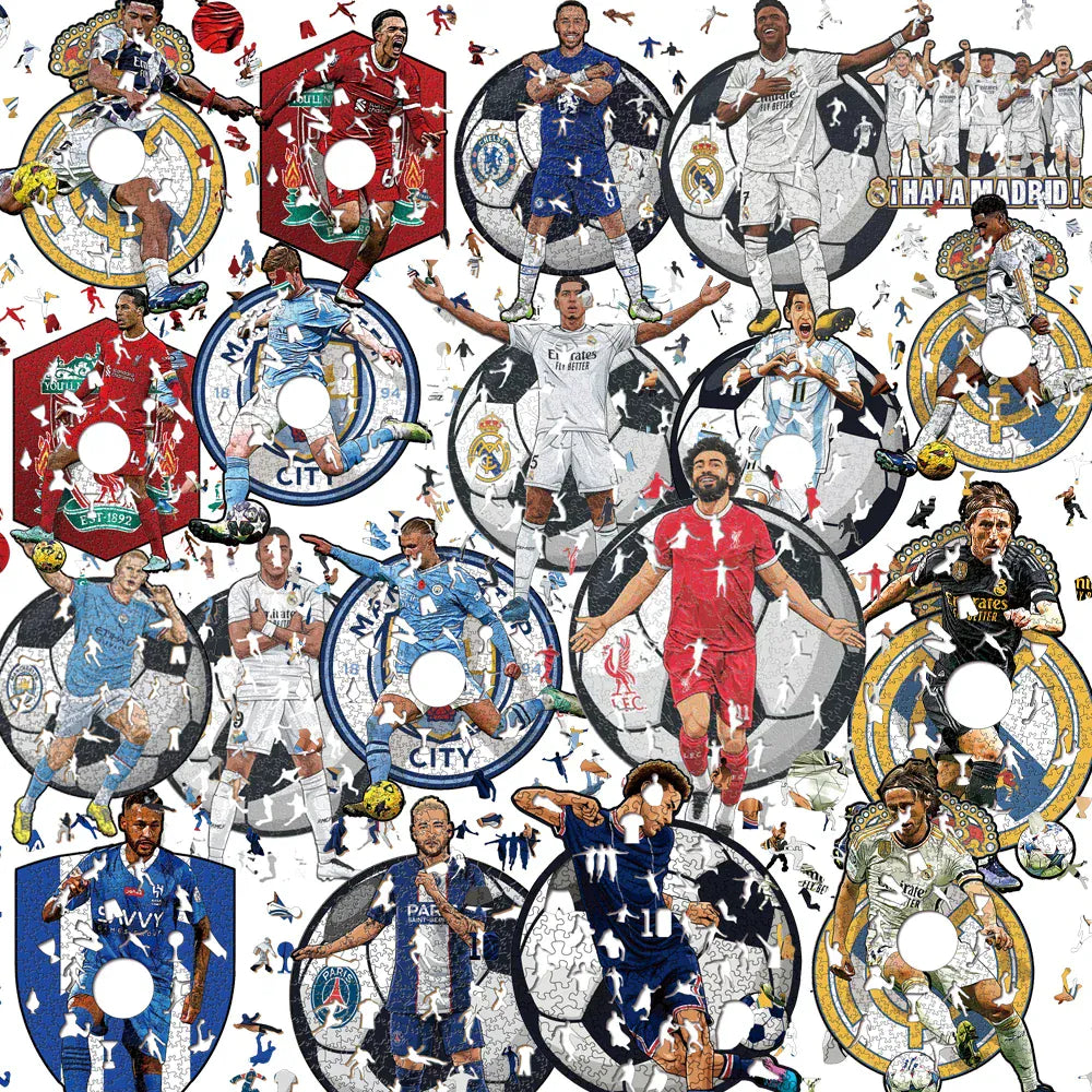 puzzle joueur de foot I boutique1one
