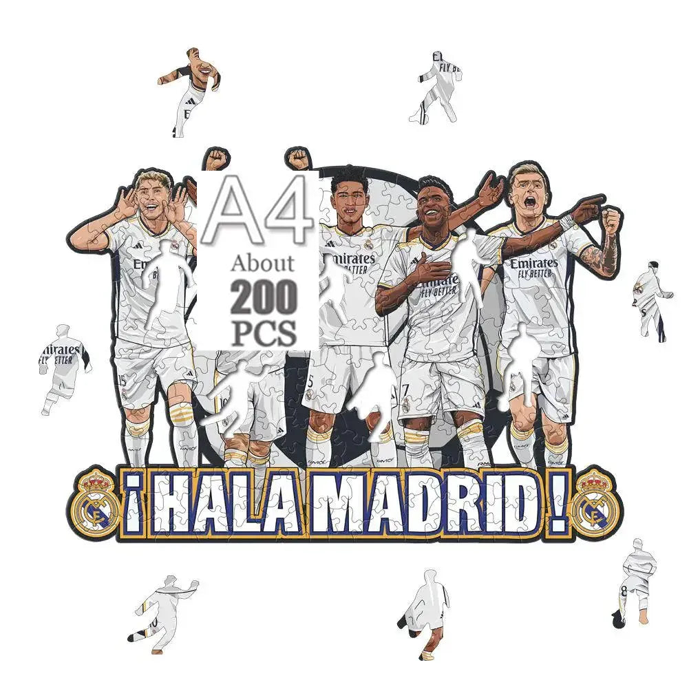puzzle joueur de foot I boutique1one HJMDL01-A4