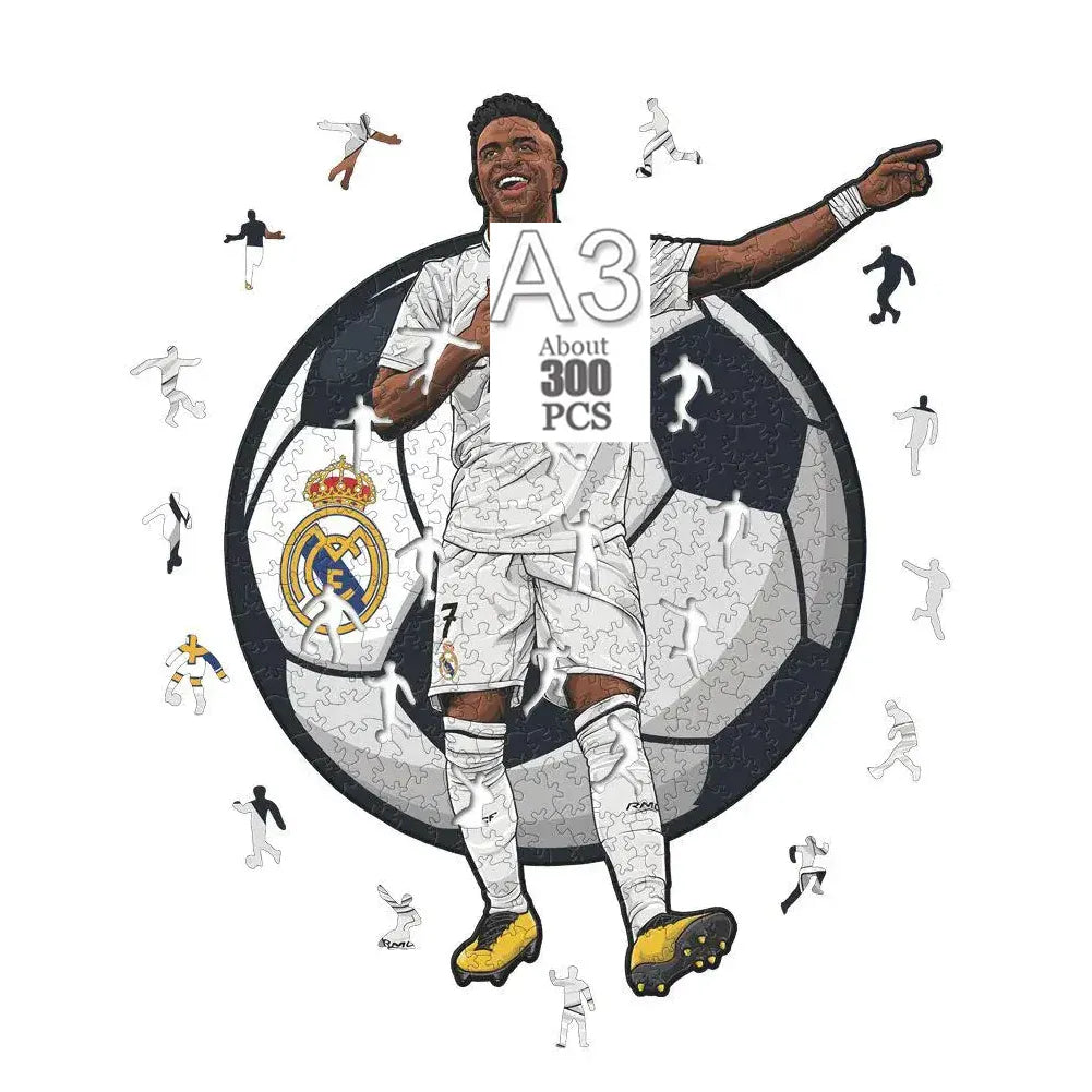 puzzle joueur de foot I boutique1one RNAE01-A3