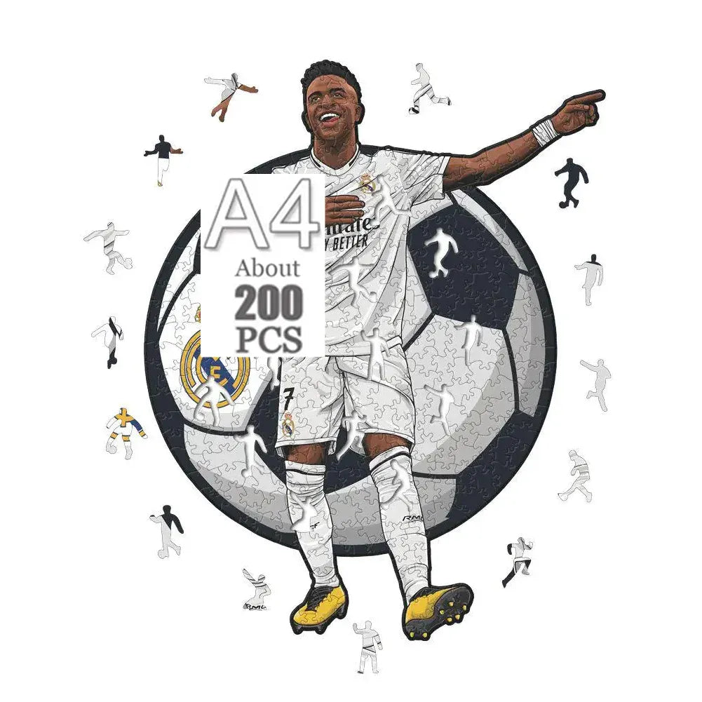 puzzle joueur de foot I boutique1one RNAE01-A4