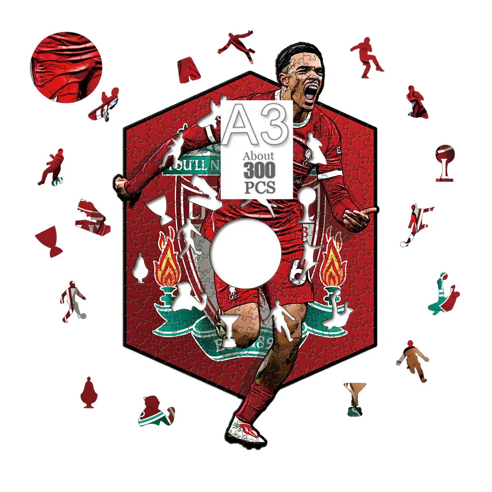 puzzle joueur de foot I boutique1one ZQ-AND01-A3