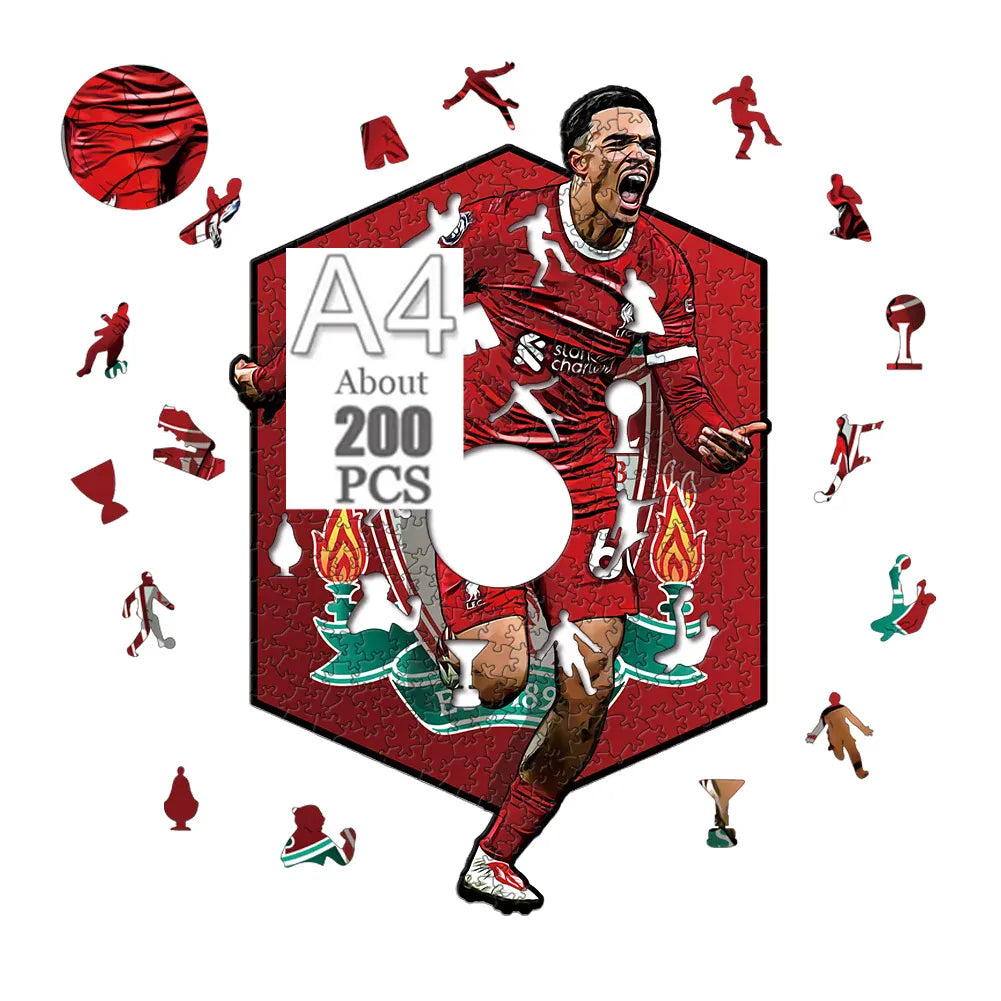 puzzle joueur de foot I boutique1one ZQ-AND01-A4