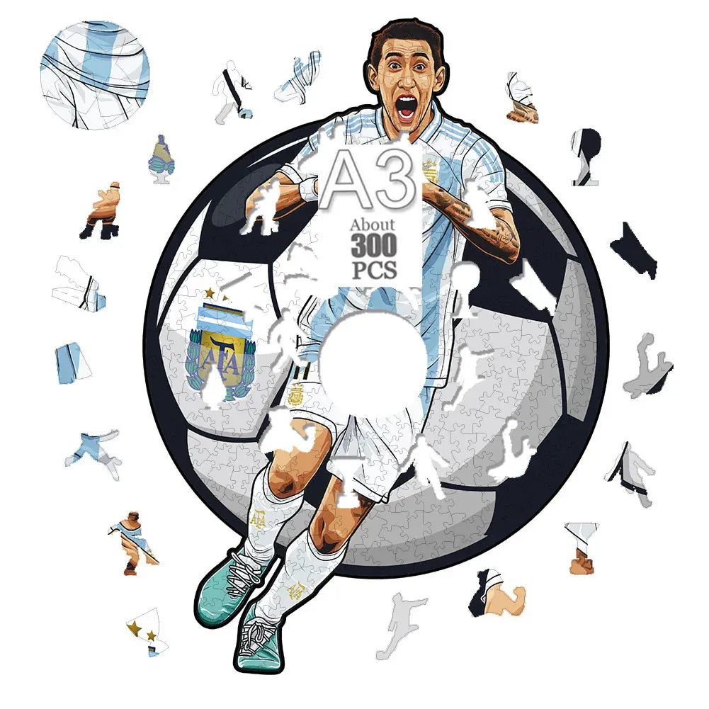 puzzle joueur de foot I boutique1one ZQ-ANHE01-A3