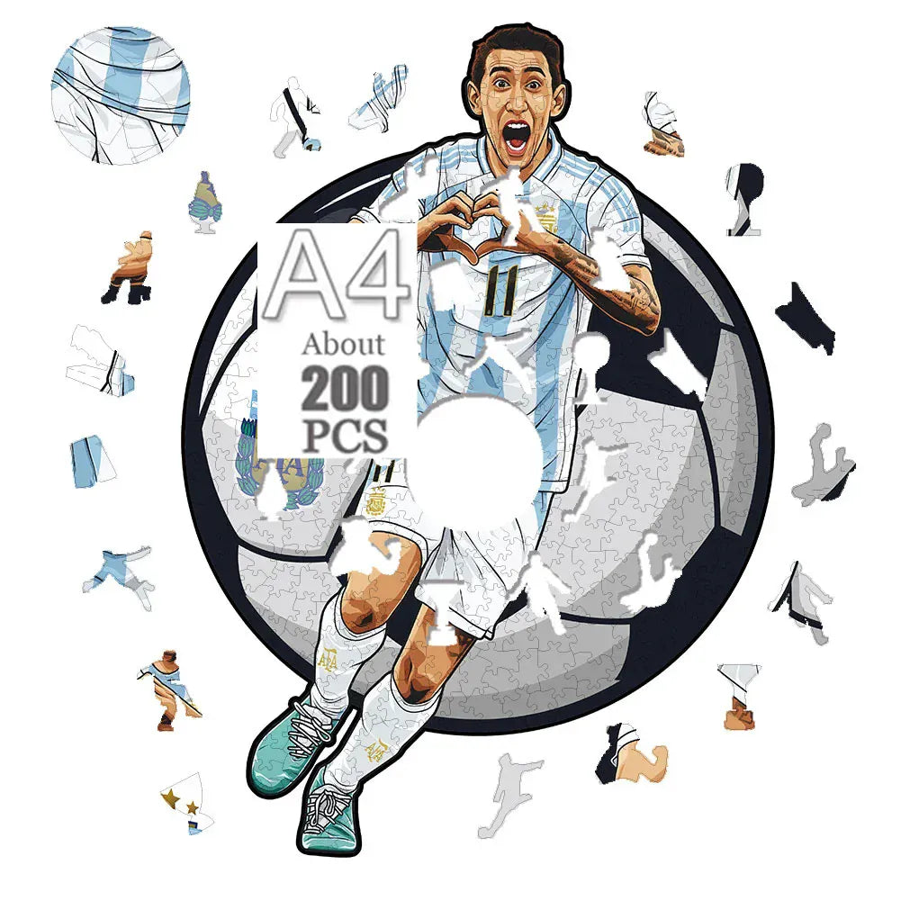 puzzle joueur de foot I boutique1one ZQ-ANHE01-A4