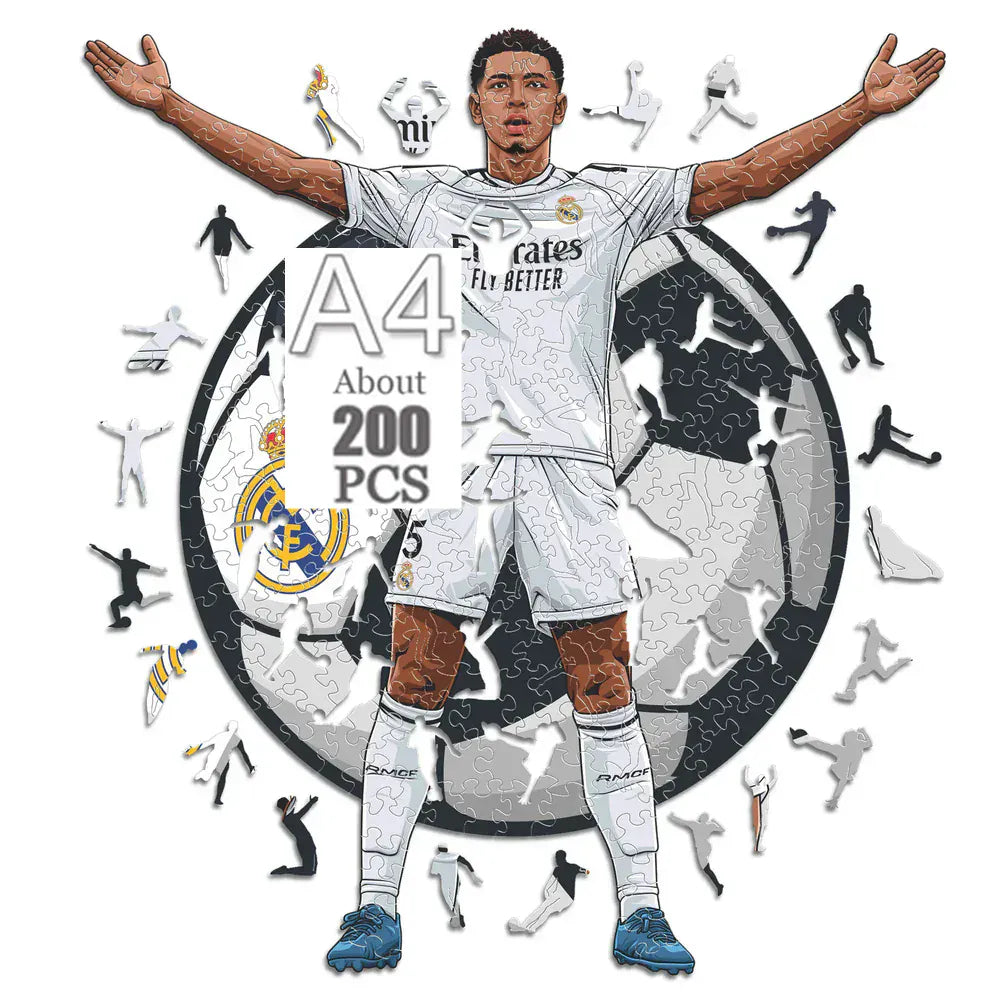 puzzle joueur de foot I boutique1one ZQ-BLHM04-A4