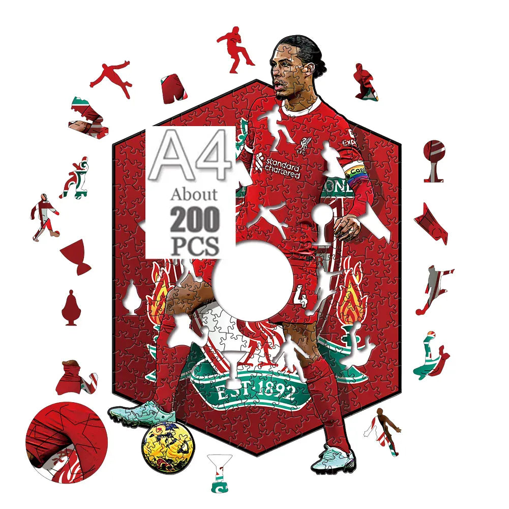 puzzle joueur de foot I boutique1one ZQ-FDK01-A4