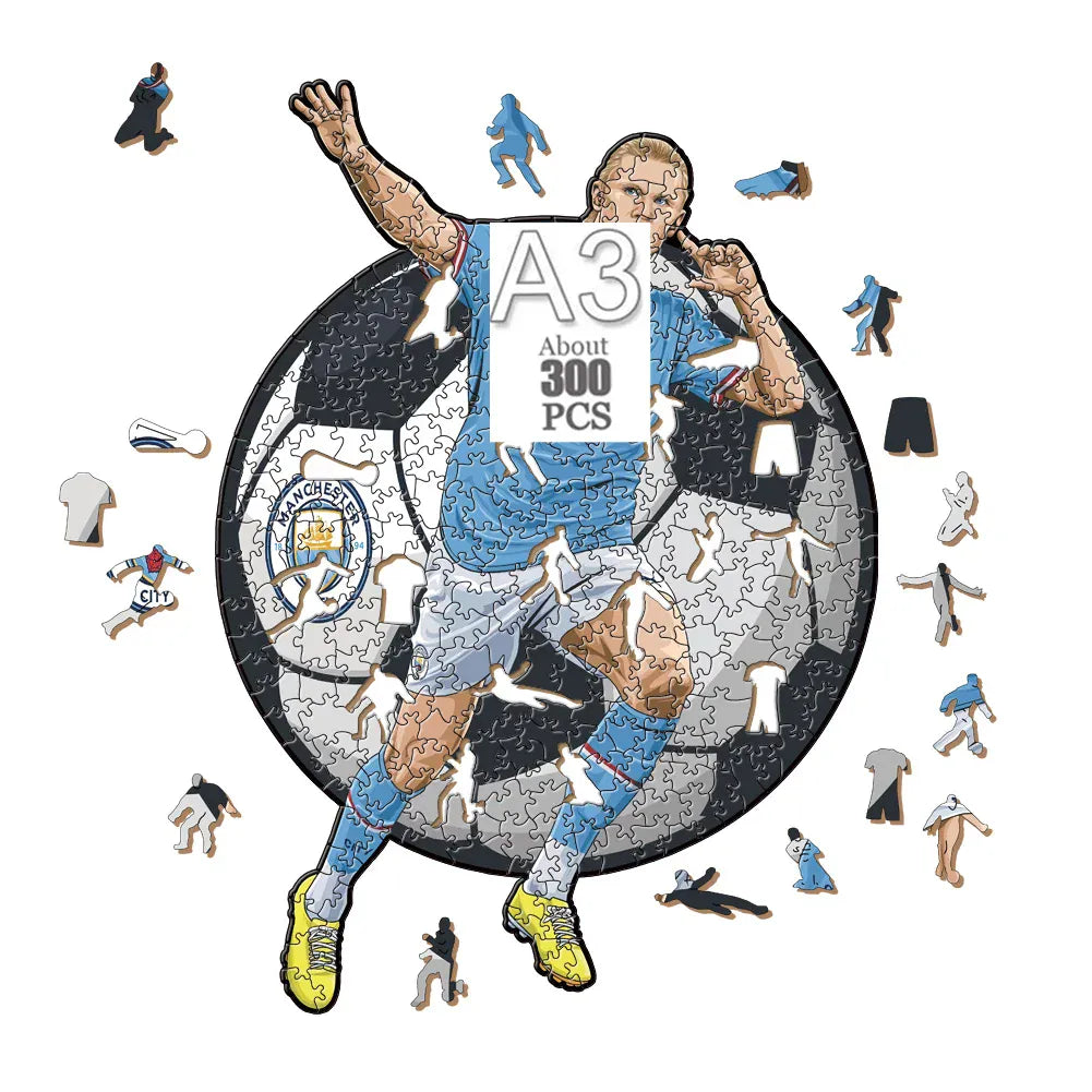 puzzle joueur de foot I boutique1one ZQ-HLD-01-A3