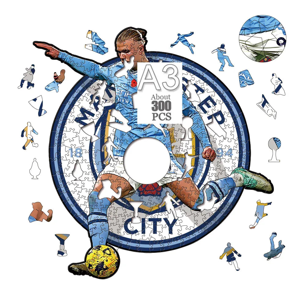 puzzle joueur de foot I boutique1one ZQ-HLD-02-A3