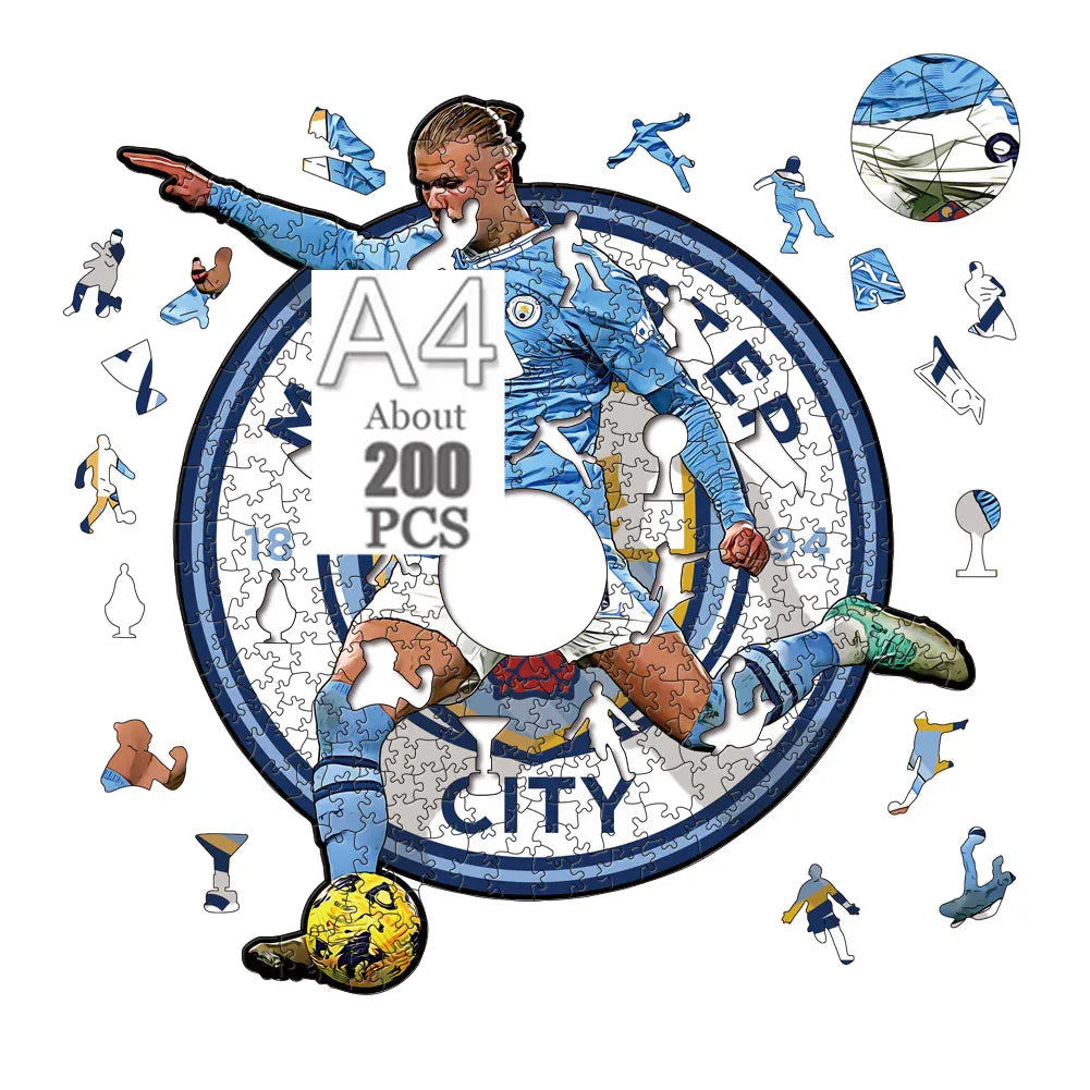 puzzle joueur de foot I boutique1one ZQ-HLD-02-A4