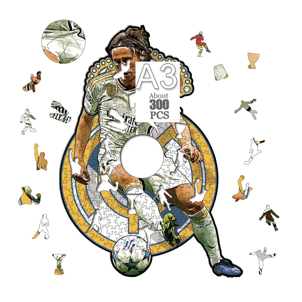 puzzle joueur de foot I boutique1one ZQ-MDLQ02-A3