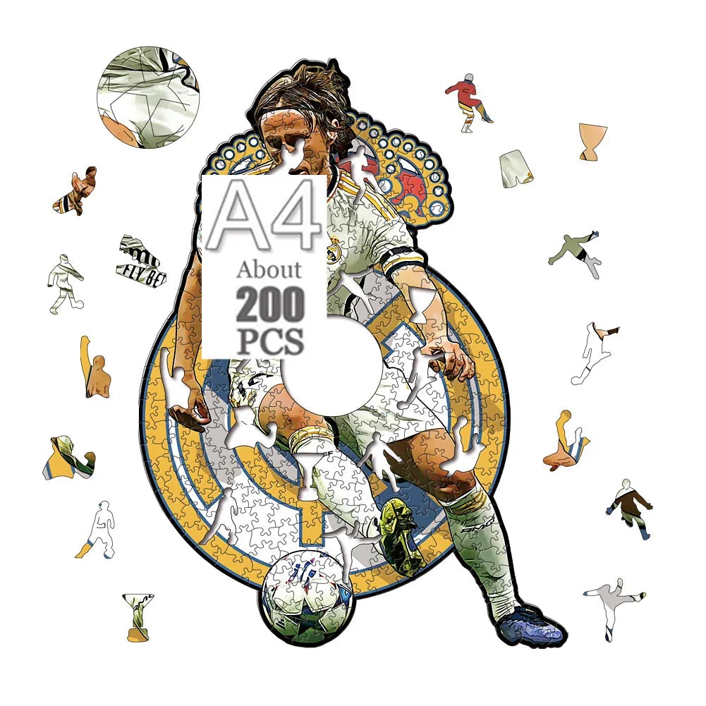 puzzle joueur de foot I boutique1one ZQ-MDLQ02-A4