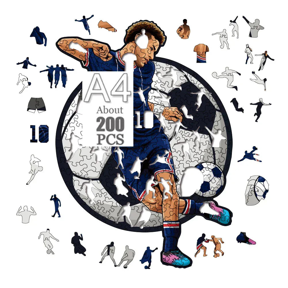puzzle joueur de foot I boutique1one ZQ-NME01-A4