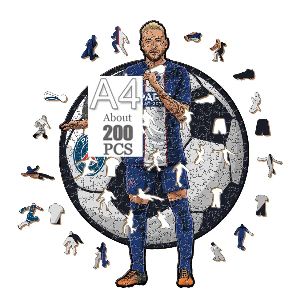 puzzle joueur de foot I boutique1one ZQ-NME02-A4