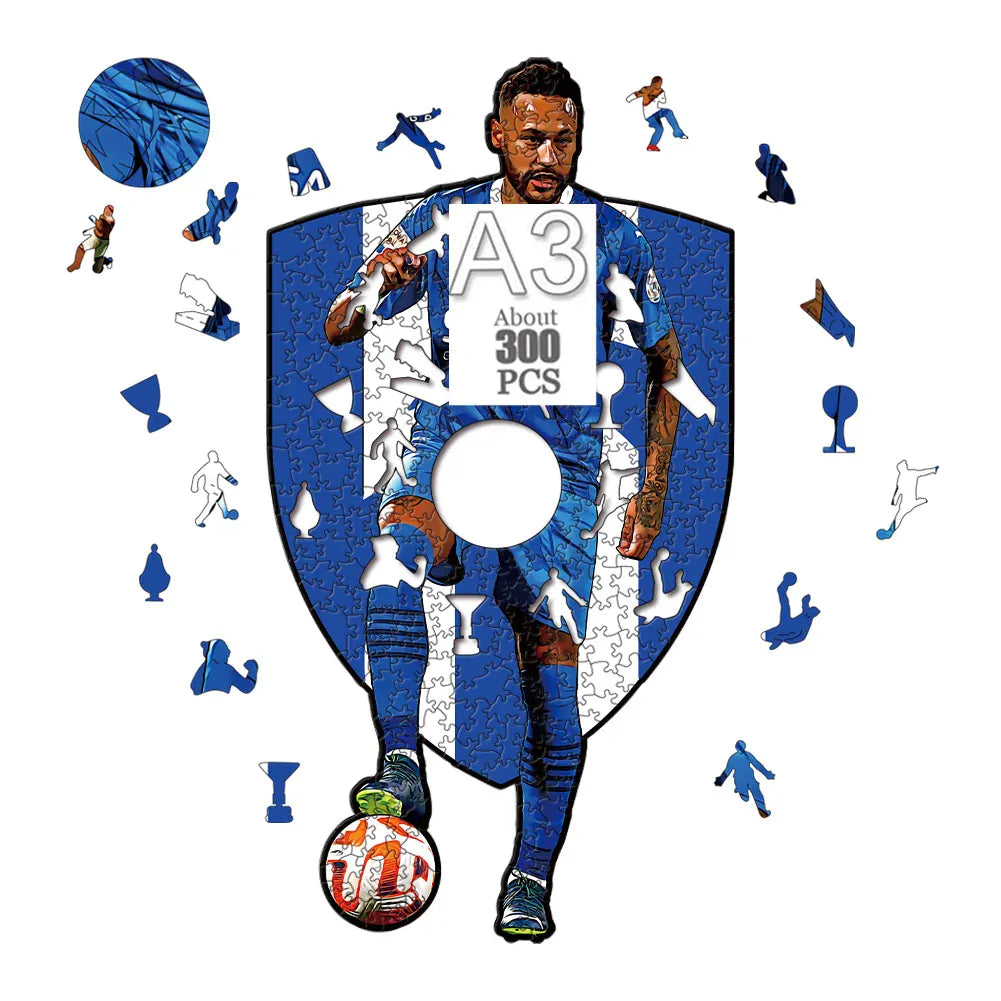 puzzle joueur de foot I boutique1one ZQ-NME03-A3