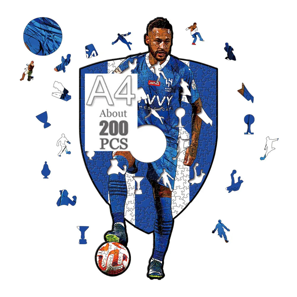 puzzle joueur de foot I boutique1one ZQ-NME03-A4