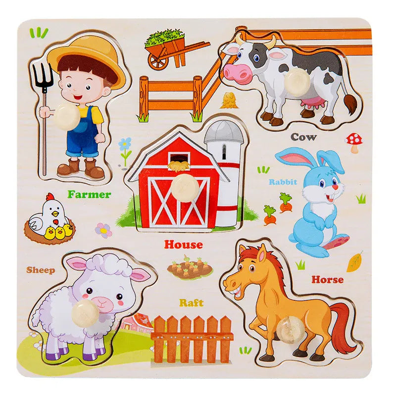 puzzle lame de bois original I boutique1one farm / CHINA