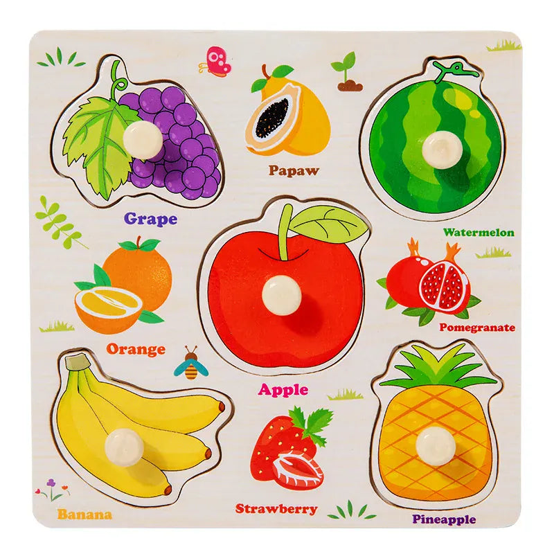 puzzle lame de bois original I boutique1one Fruit / CHINA