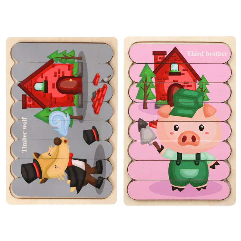 puzzle lame de bois original I boutique1one WT253 1PC / CHINA